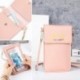 Szín: Szürke - Divat Női Kézitáska Vállas Táskák Érmetáska Univerzális mobiltelefon táska Mobiltartó Iphone/Xiaomi