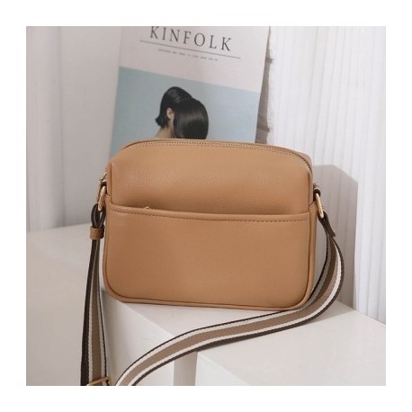 Szín: D-barna - Vintage válltáskák Női Luxus Designer Kézitáska Pu Bőr Pénztárcák Hírtáska Táskák széles