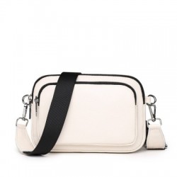 Szín: E-fehér - Vintage válltáskák nőknek Luxus Designer kézitáska Pu bőr pénztárcák Messenger táska táskák