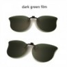 Lencsék Színe: sötétzöld film - KLASSNUM Polarizált Clip napszemüveg Férfi Női Négyzet Fotokróm autóvezetői