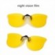 Lencsék színe: éjjellátó film - KLASSNUM Polarizált Clip napszemüveg Férfi Női Négyzet Fotokróm autóvezetői