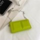 Szín: zöld-L - Mini Kockás Designer Kézitáska Női Crossbody válltáska Divatlánc Mobiltelefon Rúzs Small Square