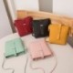 Piros szín - Mini Messenger táskák nőknek Luxus, kiváló minőségű női vödörtáska PU bőr kereszttestű válltáska