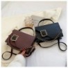 Szín: kék-null - Női kézitáska Luxus Designer Retro hónaljból válltáska lánc Messenger Flap lány divat Crossbody