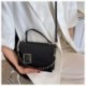 Szín: kék-null - Női kézitáska Luxus Designer Retro hónaljból válltáska lánc Messenger Flap lány divat Crossbody