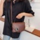 Szín: fehér-null - Női kézitáska Luxus Designer Retro hónaljból válltáska lánc Messenger Flap lány divat Crossbody