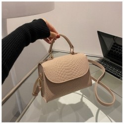 Szín: Khaki - Rózsaszín filc táskák Női koreai divat Női Crossbody válltáska Trend Retro Designer Luxus Kézitáska