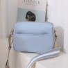 Szín: kék 20x8x15cm - Női táskák Divatos Crossbody válltáskák Luxus Designer Kézitáska PU Négyzetes Messenger