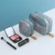 Szín: elefántcsont fehér - Mini kozmetikai táska Flamingo egyszínű utazási piperecikk tároló tok Cactus Beauty