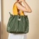 Szín: A-zöld-S - Újrafelhasználható bevásárlótáskák Környezetbarát élelmiszerbolt-szervező hordtáska válltáska