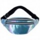 Szín: kék-22x7x12cm - Új Holografikus Fanny Pack Hologram Deréktáska Lézeres PU Beach Travel Banán Cipzáras