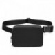 Fekete szín - Új Crossbody Fanny Pack deréktáska Vízálló mobiltelefon melltartó táska Utazási kültéri sport Férfi
