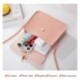 Piros szín - Kontrasztos női válltáska Simple Pearl Pendant Luxus Designer kézitáska Messenger Bag Kis négyzet alakú,