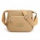 Szín: bézs - Női Crossbody válltáskák Nagy kapacitású, vízálló nylon szövet iskolai hordtáska Messenger Cross Body