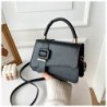 Fekete szín - Pu bőr női kézitáskák 2023 Luxus Designer Crossbody válltáska, divatos All-Match Messenger kis négyzetes