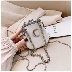 Szín: A - Divatlánc Y2k Cool Girls Crossbody válltáska Luxus Designer Mini Coin Key Tároló Kézitáskák Női Kis Kuplung