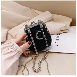 Szín: B - Divatlánc Y2k Cool Girls Crossbody válltáska Luxus Designer Mini Coin Key Tároló Kézitáskák Női Kis Kuplung