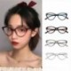 Keret színe: Leopárdmintás - Retro Cat Eye Anti-kék Világos Szemüvegek Női Férfi Számítógépes Optikai Szemüvegek