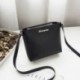 Fekete szín - 2023 New Trend Női Táska Divat Kis válltáska Női Egyszerű Egyszínű Crossbody Bucket Bags Alkalmi