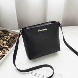 Fekete szín - 2023 New Trend Női Táska Divat Kis válltáska Női Egyszerű Egyszínű Crossbody Bucket Bags Alkalmi