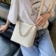 Fekete szín - Női lánctáska 2023 Trend egy válltáska Luxus Designer kézitáskák PUr Crossbody Messenger kézitáska női