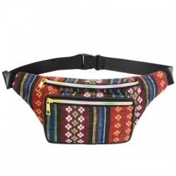 Szín: E - Divat Semleges Sport deréktáska Bohemia Woman Multicolor Messenger Crossbody táska Többfunkciós mellkasi táska