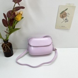 Szín: lila - Mini Casual Zebra Crossbody válltáska Kawaii bőr mobiltelefon táskák márka luxus Messenger kézitáska kis