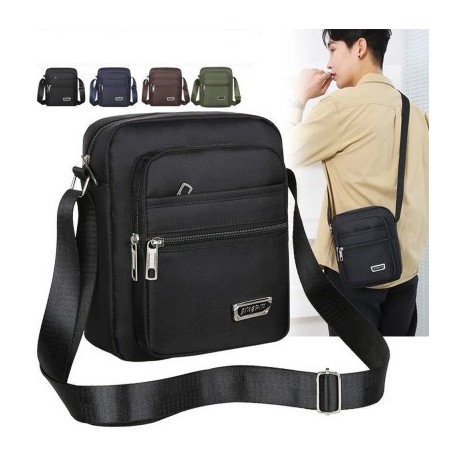 Szín: zöld - Férfi kereszttestű válltáskák Luxus márka Férfi Nylon Messenger pénztárcák és kézitáskák Alkalmi