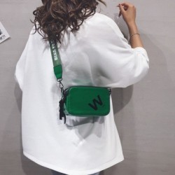 Szín: A-zöld - Női táska 2023 Trend Crossbody válltáska, széles pántok, tervezői luxus kézitáskák pénztárcák, kis