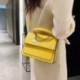 Szín: sárga - Totes Táskák Női Luxus Designer Kézitáska PU Egykeresztes válltáska Trend Daily Messenger Táskák Cross