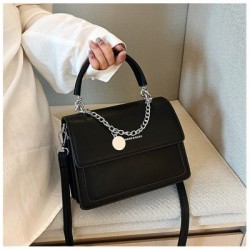 Fekete szín - Totes Táskák Női Luxus Dizájner Kézitáska PU Egykaros válltáska Trend Daily Messenger Táskák Cross Body