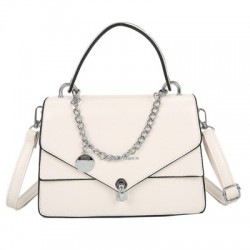 Szín: fehér 21x15x7cm - Totes Táskák Női Luxus Dizájner Kézitáska PU Egykaros válltáska Trend Daily Messenger Táskák