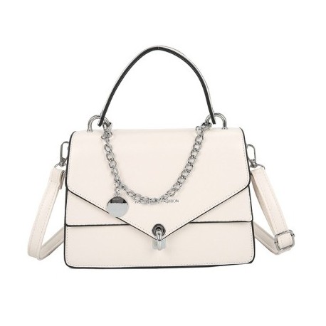 Szín: fehér 21x15x7cm - Totes Táskák Női Luxus Dizájner Kézitáska PU Egykaros válltáska Trend Daily Messenger Táskák