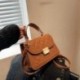 Szín: C - Női táska rombusz alakú texturált válltáska Vintage kézi négyzet alakú tervező luxus kézitáska Messenger