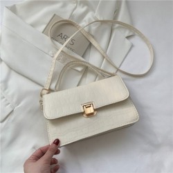 Fehér szín - Női táska Luxus Designer Kézitáska Keresztben válltáska Márka Kézi Tote Napi Kis Flap Messenger