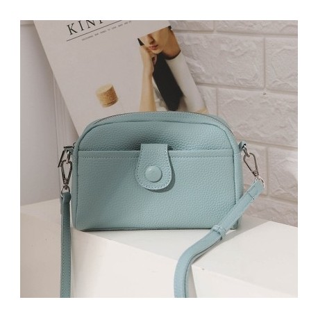 Szín: kék 21x8x14cm - Egyszerű Crossbody válltáska Csomagtartók Női Luxus Designer Kézitáska Pénztárca Trend Napi