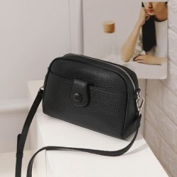 Fekete szín - Egyszerű Crossbody válltáska Totes Női Luxus Designer Kézitáska Pénztárca Trend Napi Messenger Táskák