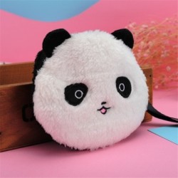 Szín: panda - Rajzfilm Plüss Lányok Pénztárca Gyerekek Cipzáras érmetáska Kulcs Fejhallgató Rúzs Tároló Tasak