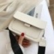 Szín: fehér 18x6x14cm - Kézitáskák Luxus márkájú Messenger Bag PU női egykeresztes válltáska Trend Tote széles