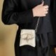Fekete szín - Personality Chain Y2K Star Clutch Kézitáskák Koreai Női Mini Crossbody válltáska Luxus Design Márka Gothic