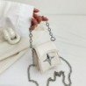 Fehér szín - Personality Chain Y2K Star Clutch Kézitáskák Koreai Női Mini Crossbody válltáska Luxus Design Márka Gothic