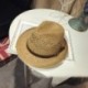Szín: khaki-null - Légáteresztő férfi kalap nyári tengerparti széles karimájú strandkalap Western Cowboy kalap Férfi