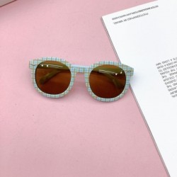 Lencsék színe: zöld - KLASSNUM Kids Kerek Napszemüvegek Márkatervező Gyermekek Aranyos Napszemüvegek Vintage Outdoor