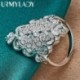 10---URMYLADY-925-Sterling-Silver-Flowers-6-10_-gy__r__-n__knek-Esk__v__i-var__zs-eljegyz__si-divat__kszerek