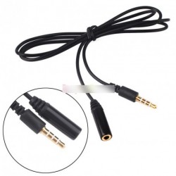 1M 3,5 mm jack sztereó audio fejhallgató kábel No.02
