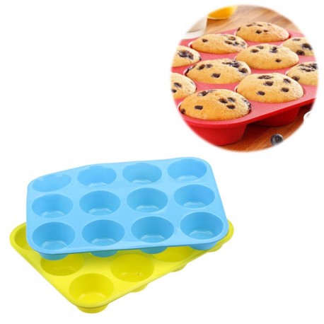 12 adagos Muffin szilikon sütőforma